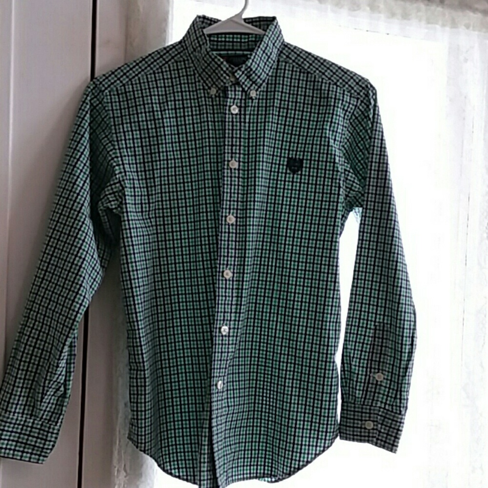 Chaps button down shirt 14/16 L